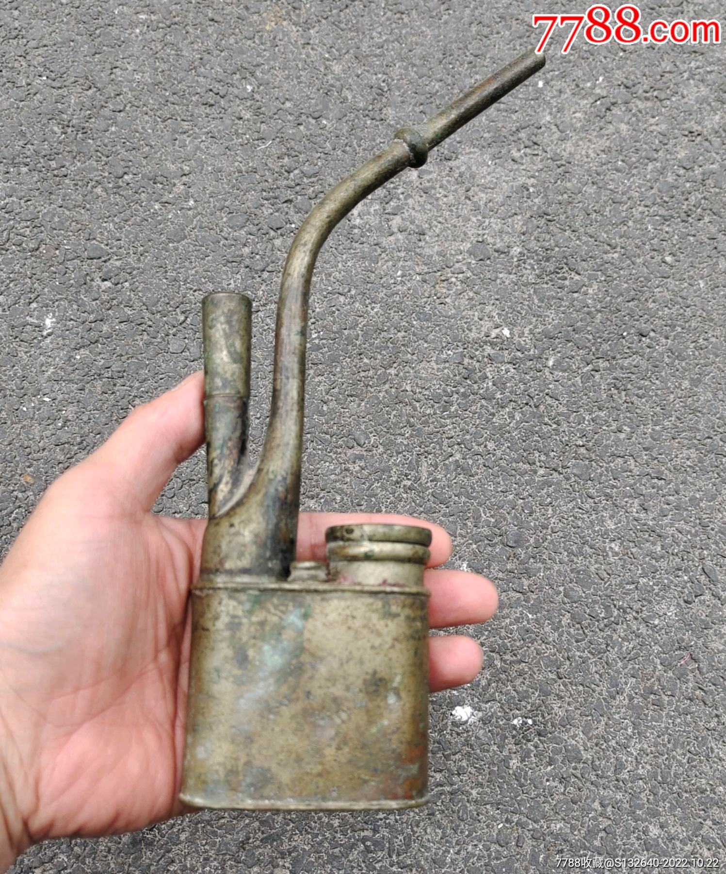 清代.白铜水烟壶一套-价格:450元-se90114170-铜杂件-零售-7788老酒瓶