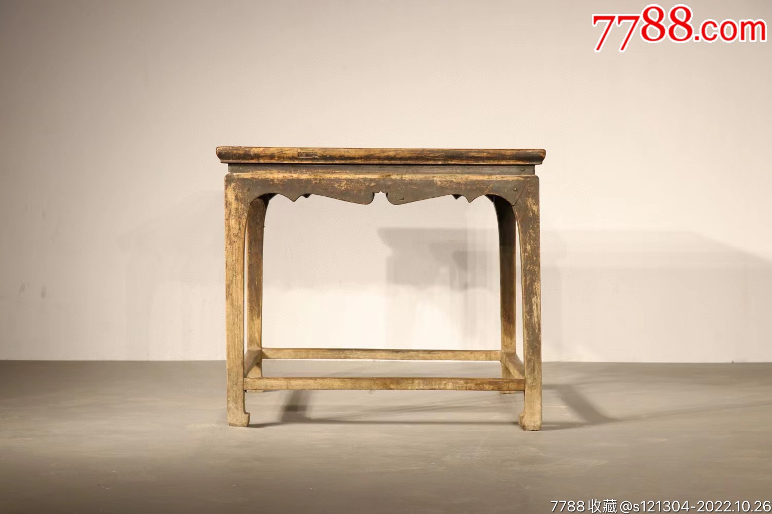 八仙桌方桌明代老家具古典家具-木桌/几/案-7788收藏