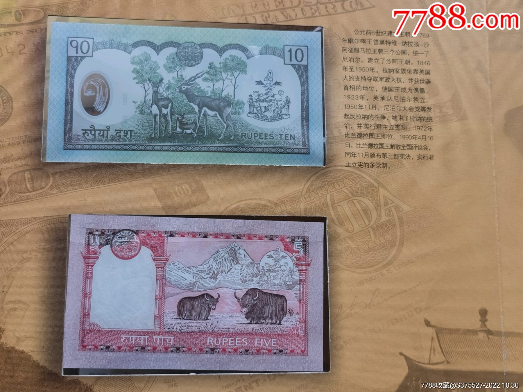 外国纸币尼泊尔1961年100卢比PMG66-价格:1850元-se80881243-外国钱币-零售-7788收藏__收藏热线