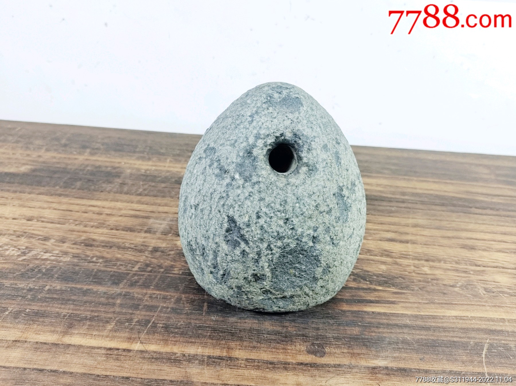 石雕石权实权青石石秤砣_青白瓷/影青瓷_和华堂周靖杰书画【7788收藏__收藏热线】