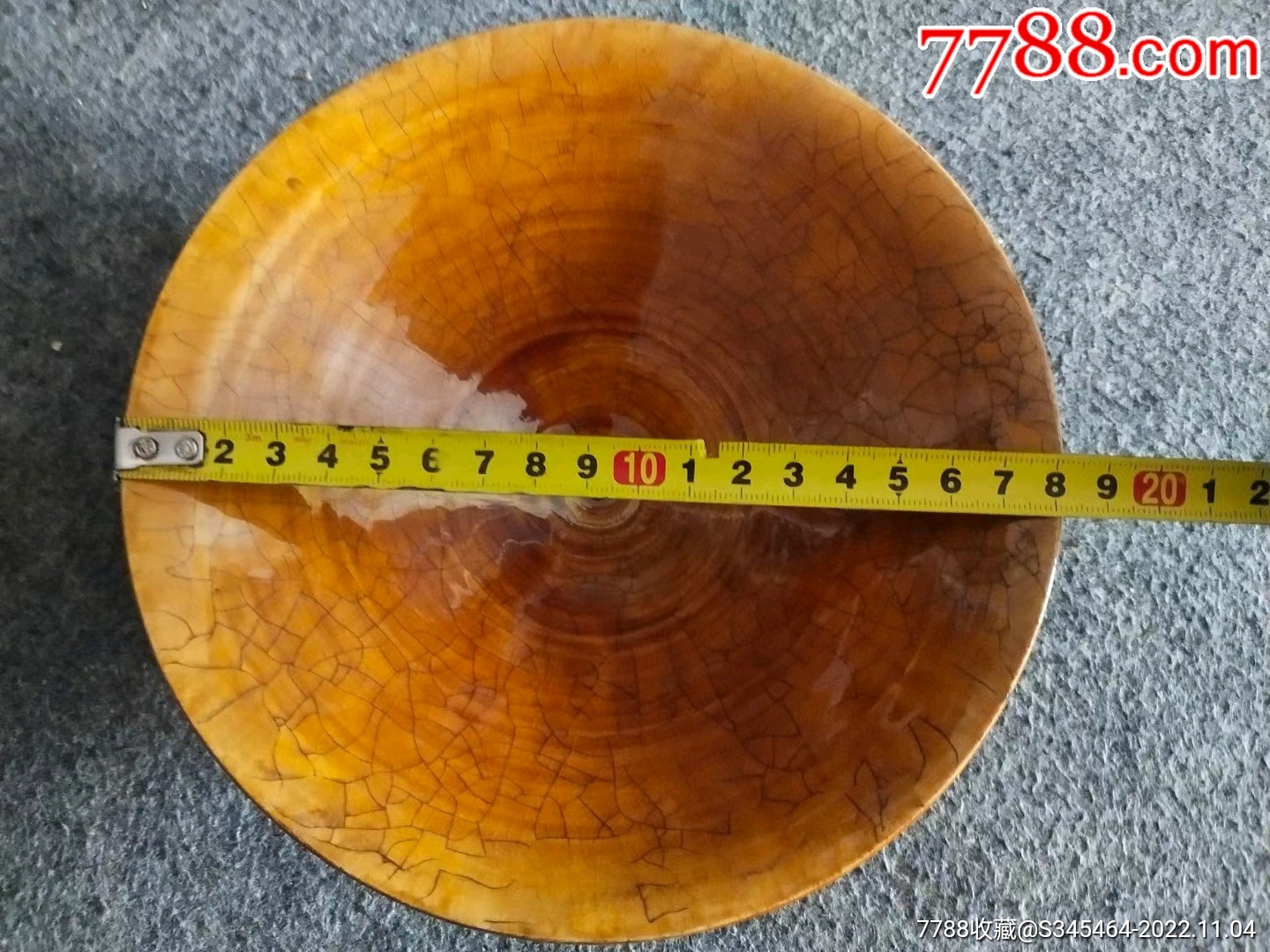 大斗碗器型规_黄釉瓷_图片价格_收藏鉴别_7788紫砂壶