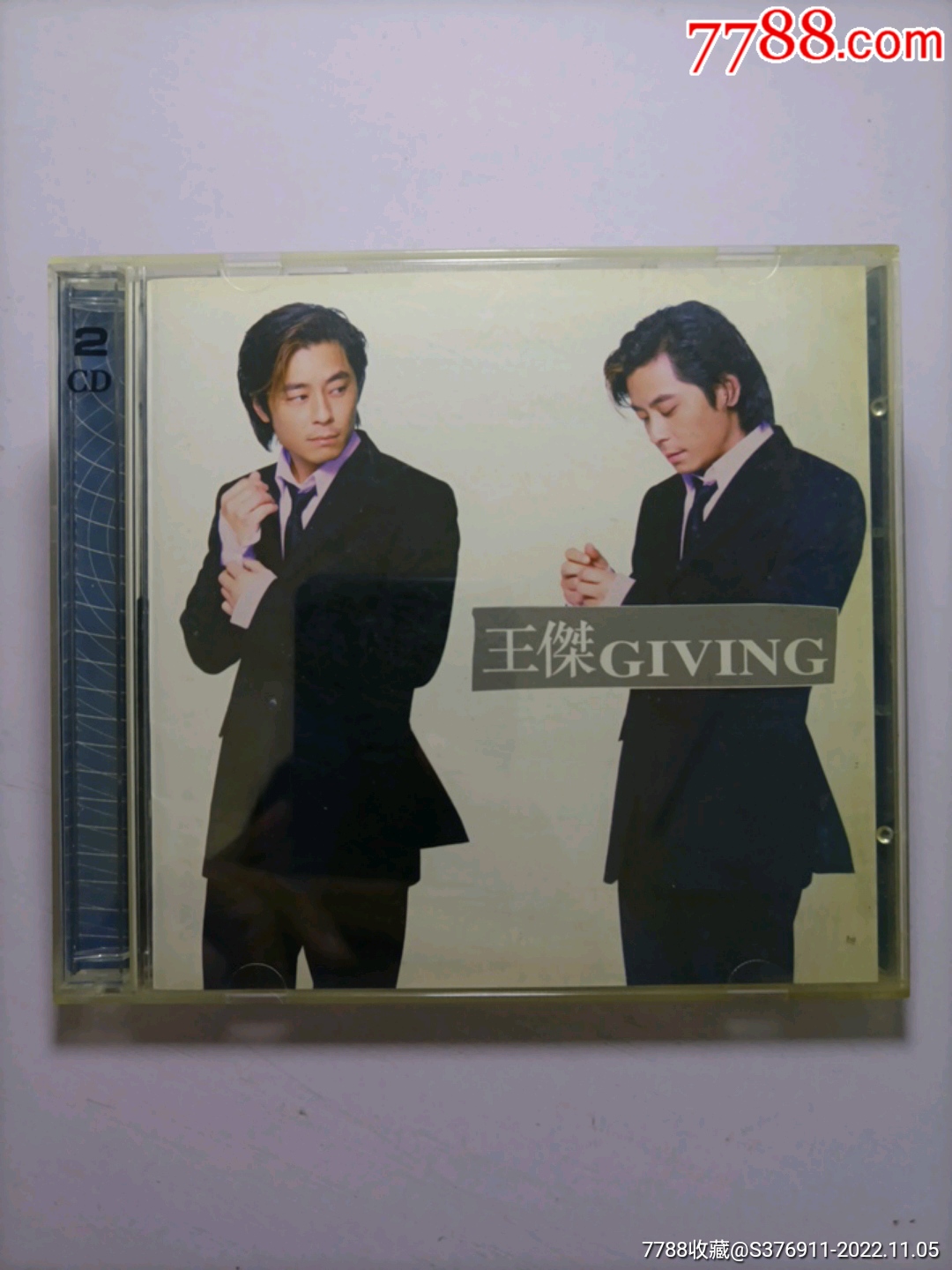 王杰GIVING_音乐CD_种类图片_收藏价格_7788茶具