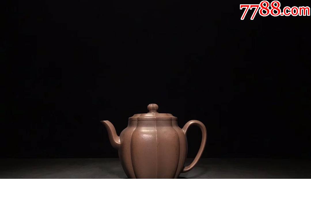 椭圆筋囊壶底款:陈子畦清代-价格:4600元-se90433254-紫砂壶-零售