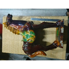 八十年代马摆件（高60CM，底座24X14CM，其他描述见商品简介！）