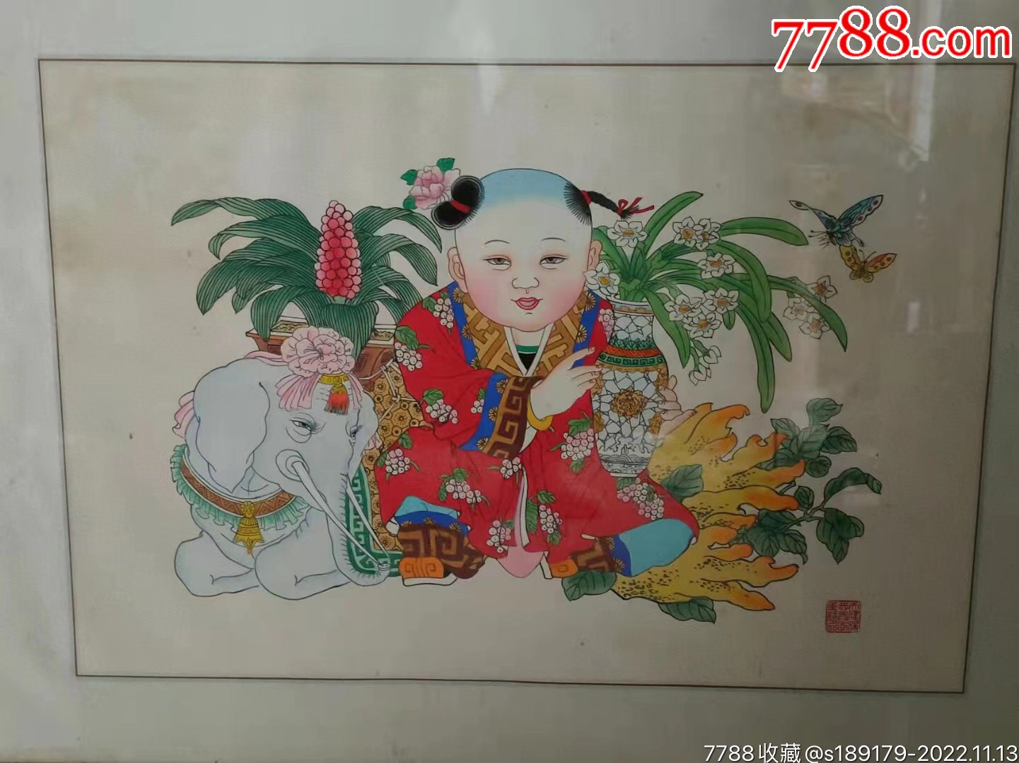 1989年天津杨柳青年画_年画/宣传画_图片鉴定_收藏价格_7788铜镜收藏