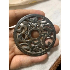 辽金双龙铜花钱_花钱/厌胜钱_藏富天下【7788琉璃收藏】