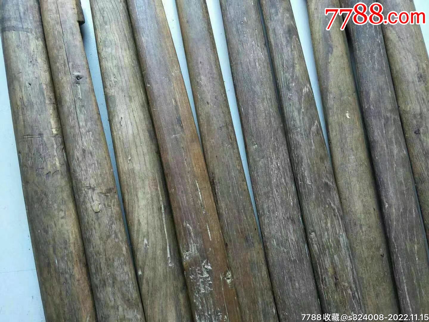 挑柴用的扁担，影视道具，民俗收藏。_其他木制工具_商氏民俗文化【7788收藏__收藏热线】