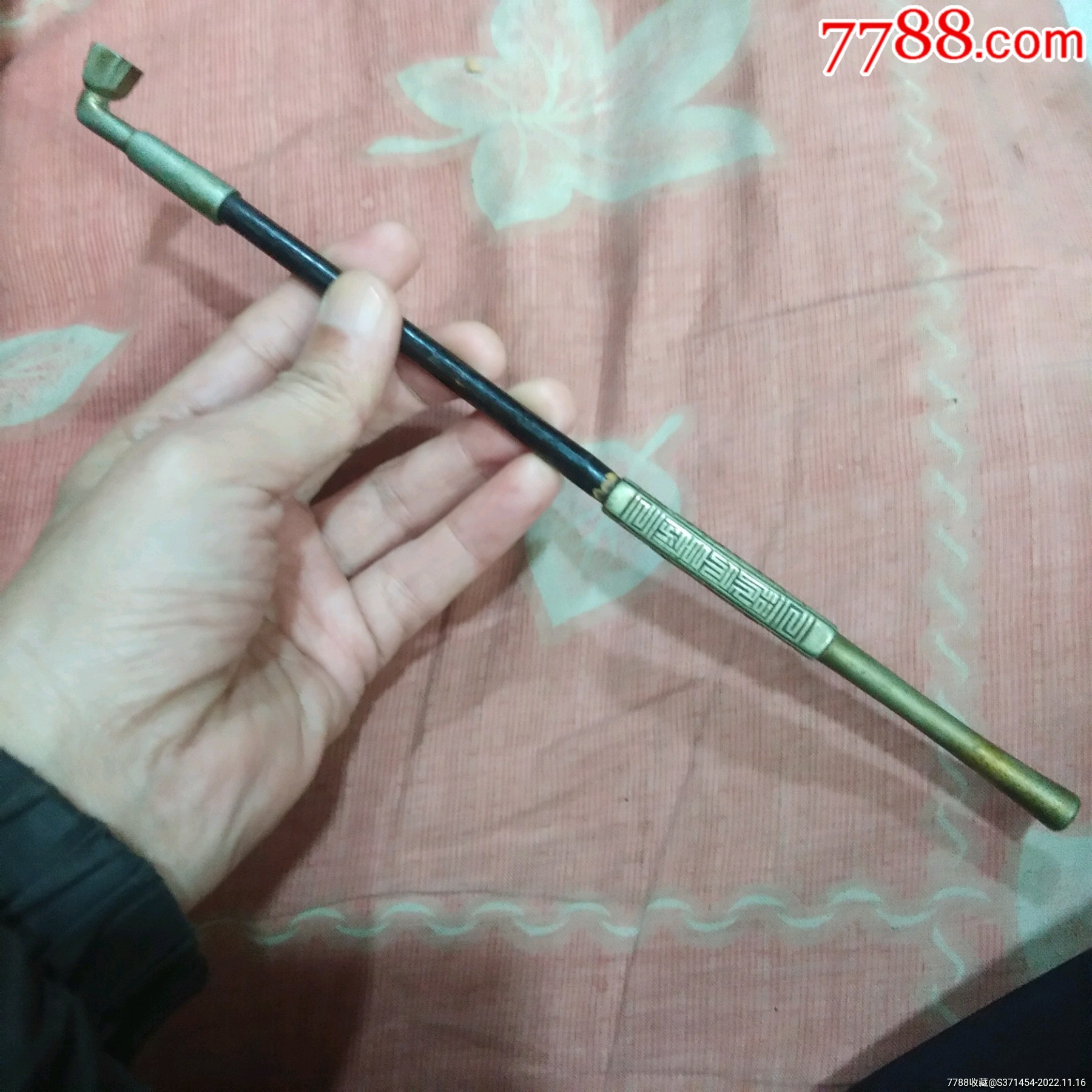白铜烟杆,-价格:360元-se90582353-烟杆/烟枪/烟锅-零售-7788收藏__收藏热线