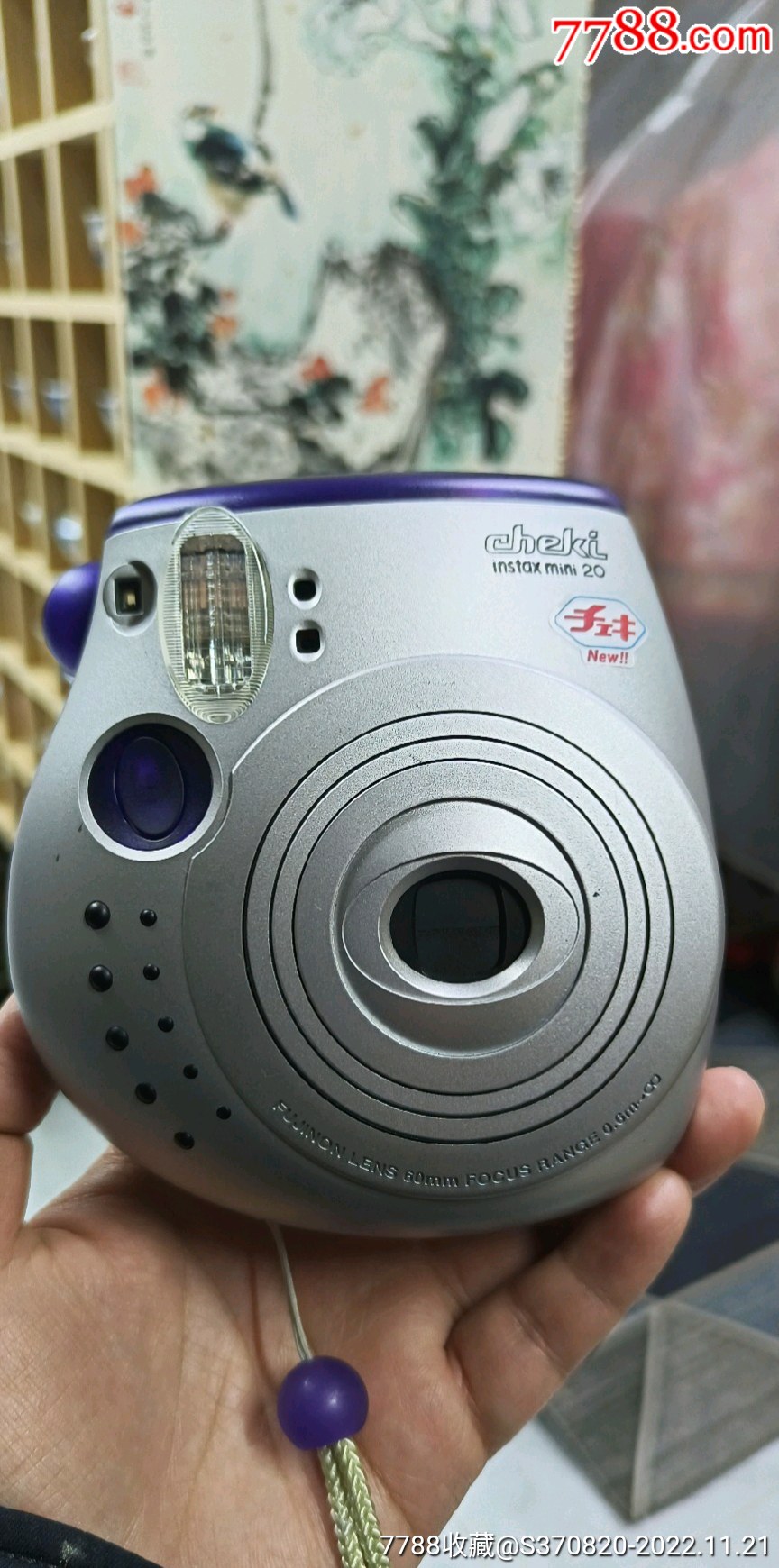 富士fujinonchekiinstaxmini20-拍立得相机-7788老唱片