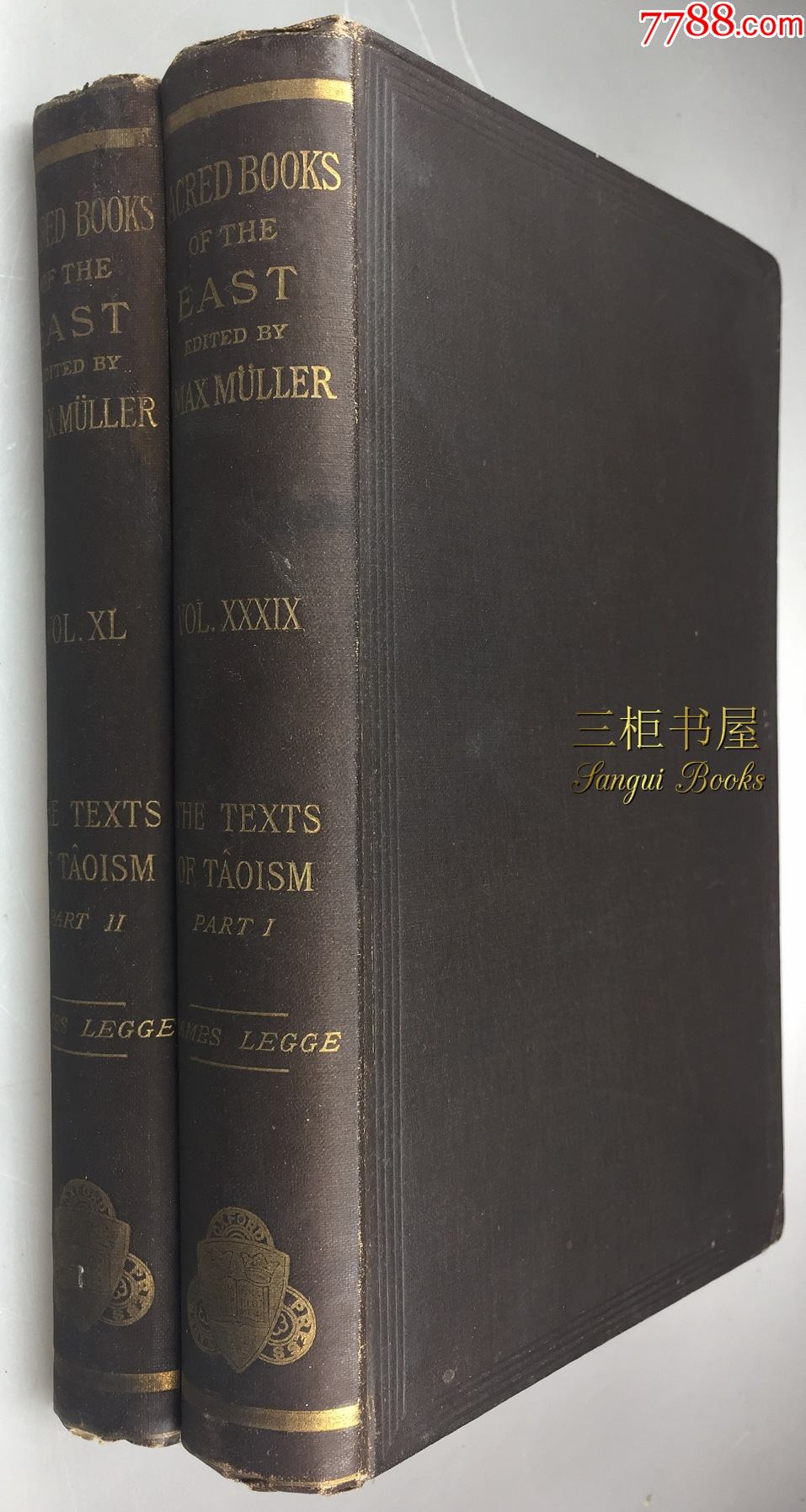 1891年 ,庄子,太上感应篇/理雅各英译/Legge_图书古籍_三柜书屋【7788收藏__收藏热线】