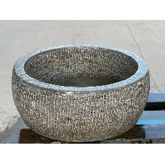 青石石盆器型规矩全品无磕碰尺寸63/24cm高