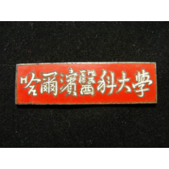 哈十六中学毕业纪念1955年第一届_校徽/毕业章_东北收藏老工具【7788