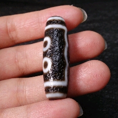 高油五眼天珠天眼佛珠宝珠配珠收藏佩戴精品