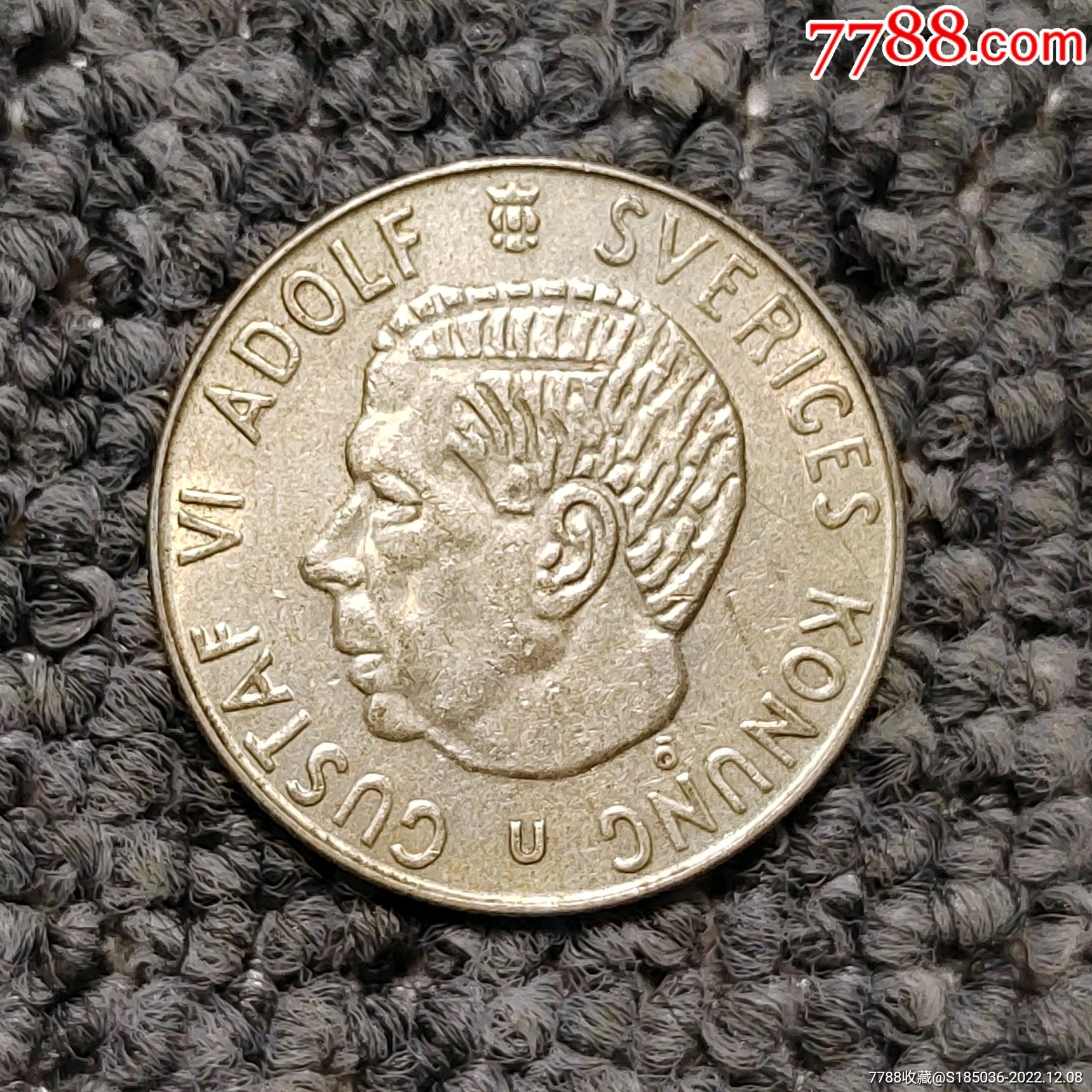 【超值硬幣】瑞典 1940年代 1KR 瑞典克朗 銀幣一枚，絕版少見~(使用過品相) | 蝦皮購物