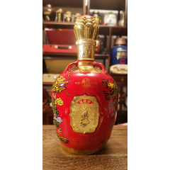 西凤酒.龙凤祥(和瑞)52°750ml烫金工艺瓷瓶凸型龙凤