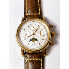 瑞士铁达时多功能计时机械表.手动机芯天长地久系列