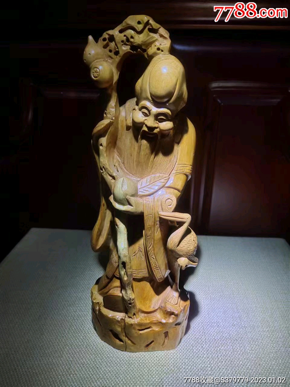 木雕人物-价格:980元-se91322015-木佛像/人像-零售-7788收藏__收藏热线
