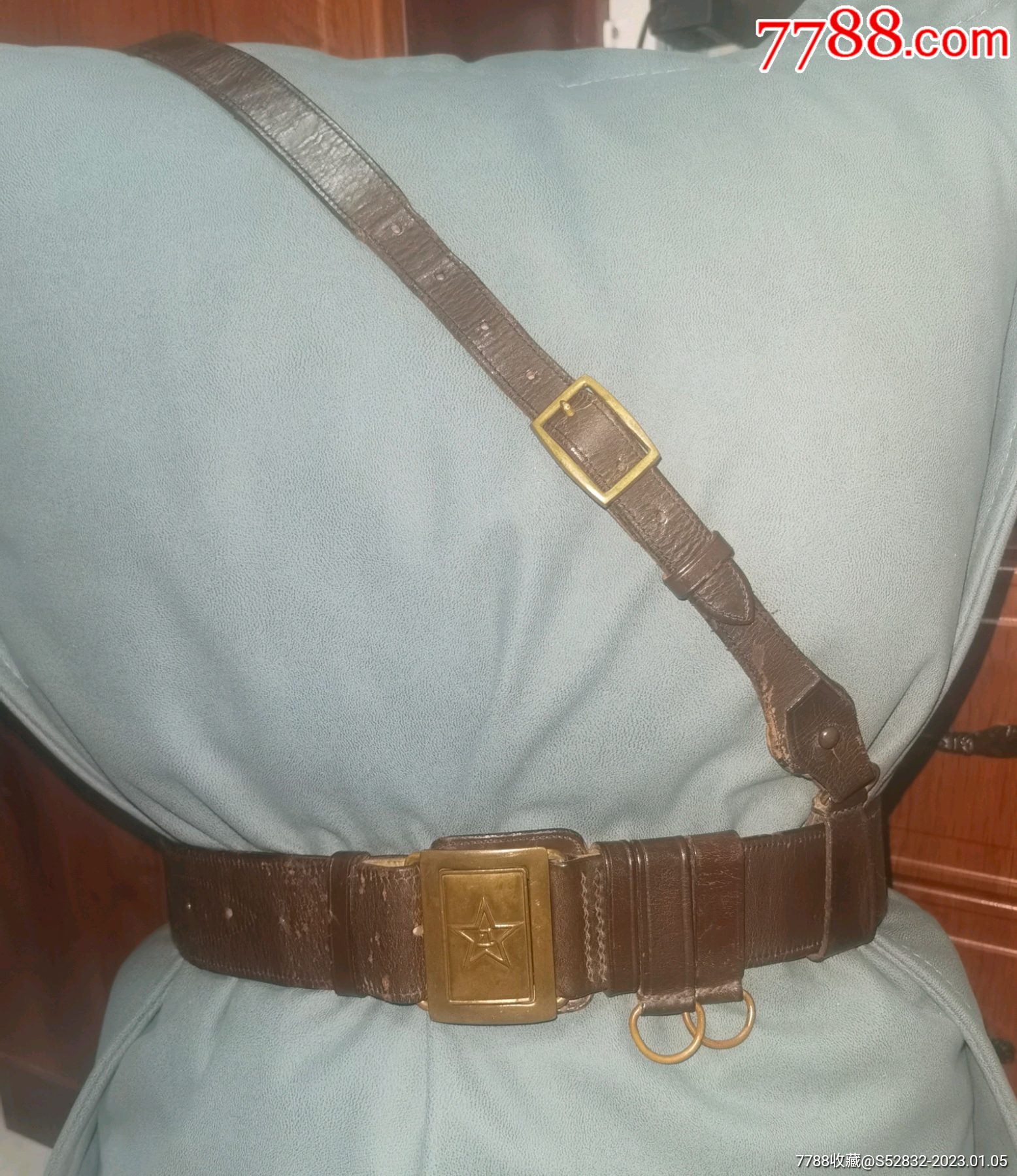 55式校尉君官武装带