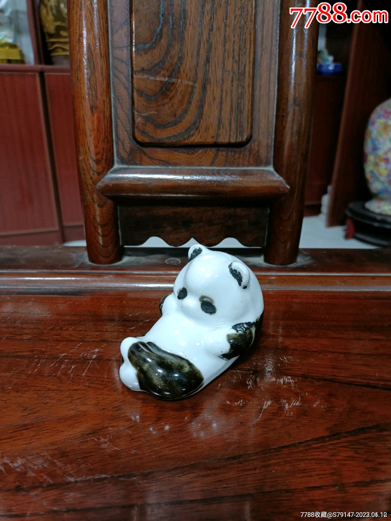 高白泥高白釉老厂货熊猫-价格:168元-se91483734-雕塑瓷/瓷雕-零售