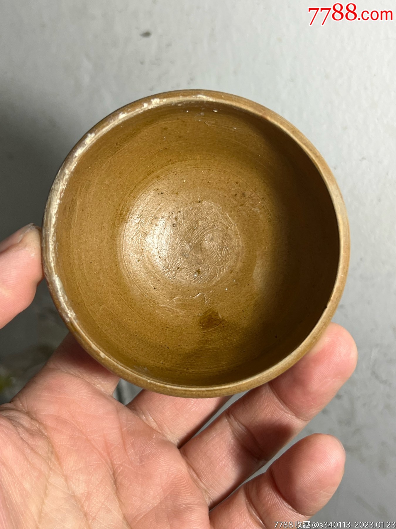 陶瓷老茶杯子土窑小茶盏杯一个拆迁农村收来的，作主人杯都可以包邮_价格60元_第1张_7788收藏__收藏热线