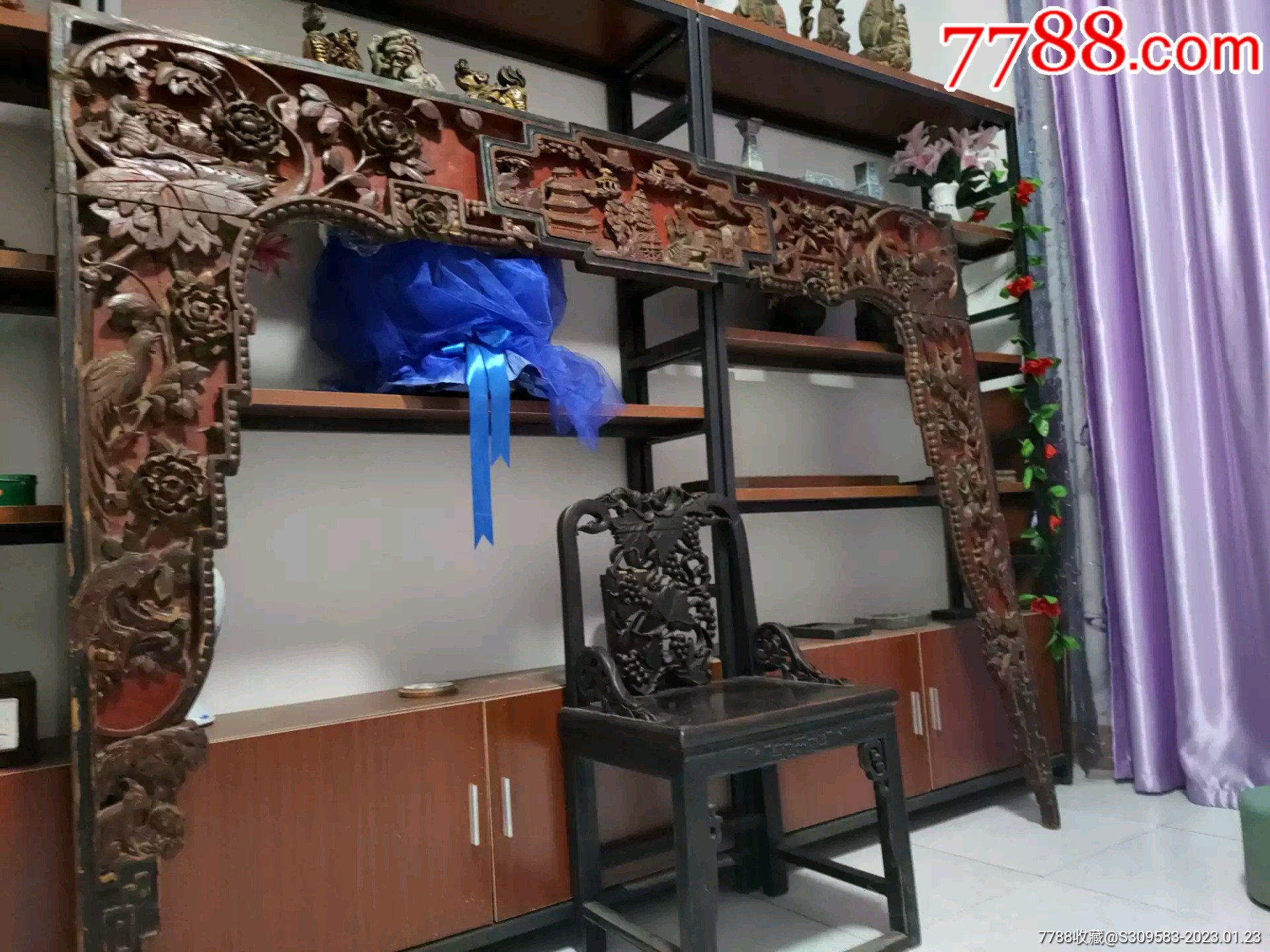 清代精品花板_木雕摆件_大秦典藏【7788收藏__收藏热线】