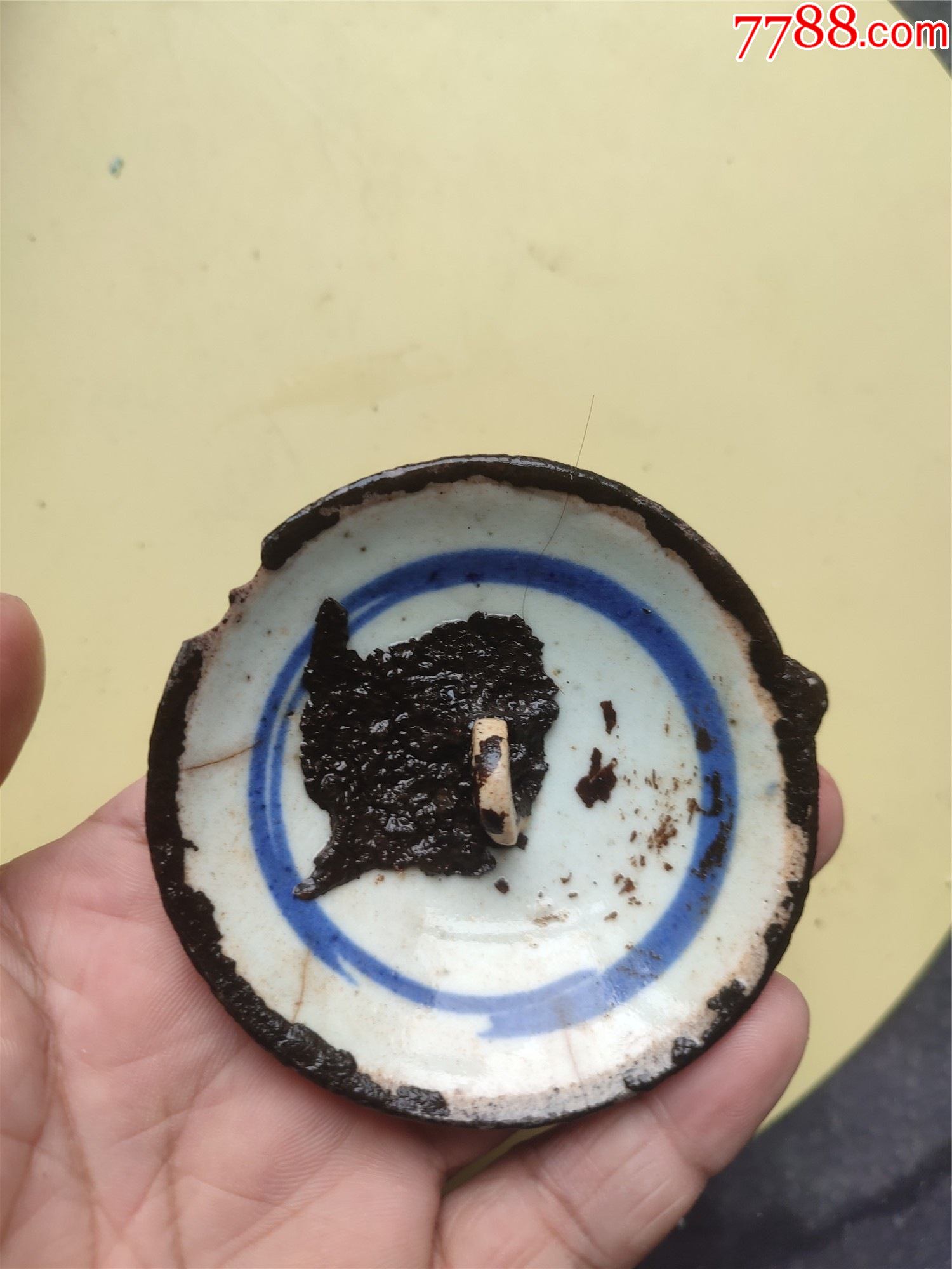 冲线的青花瓷器灯盏,如图所示-价格:100元-se91860186-青花瓷-零售-7788收藏__收藏热线