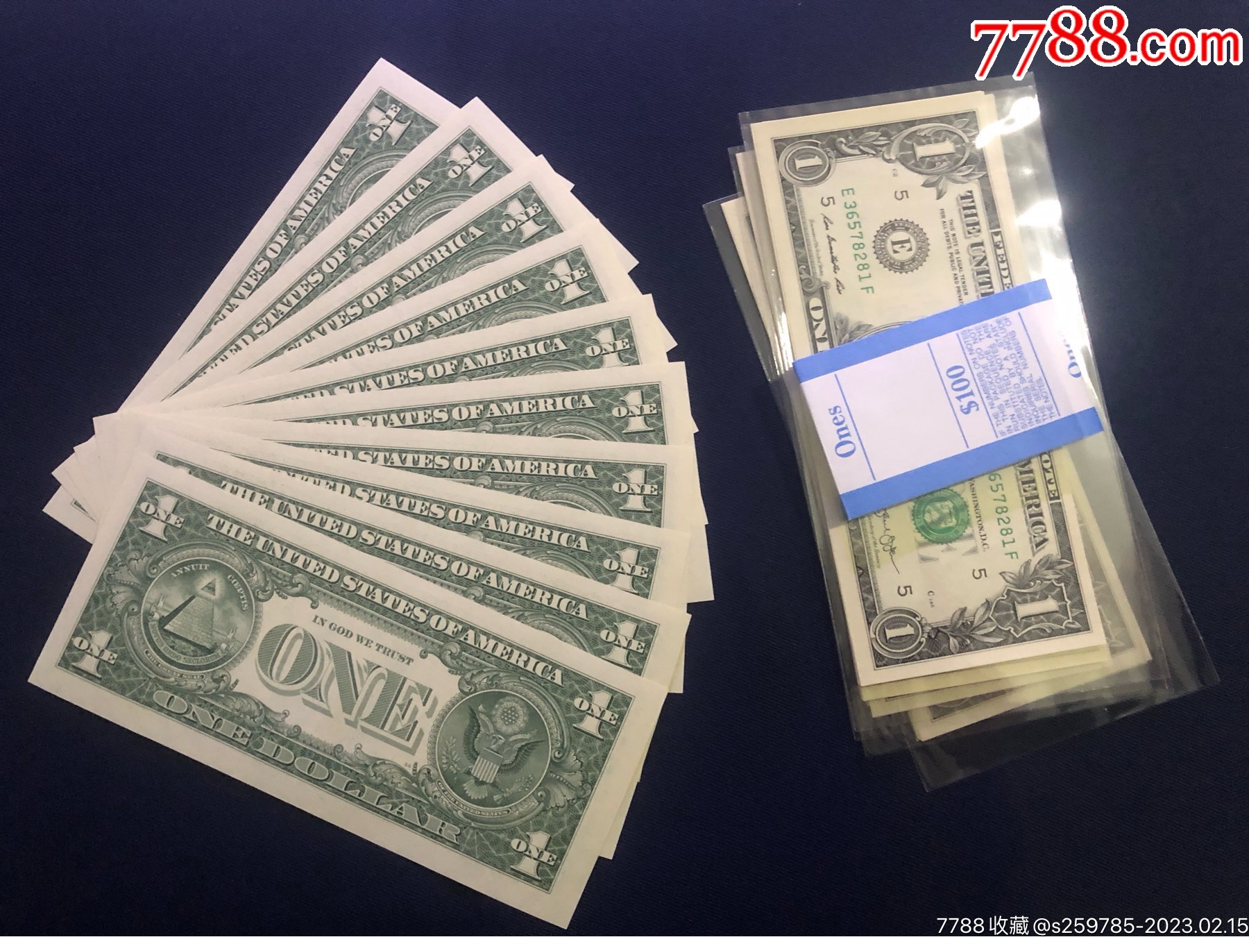 全新一美元_外国钱币_收藏价格_交易出手_7788人民币收藏