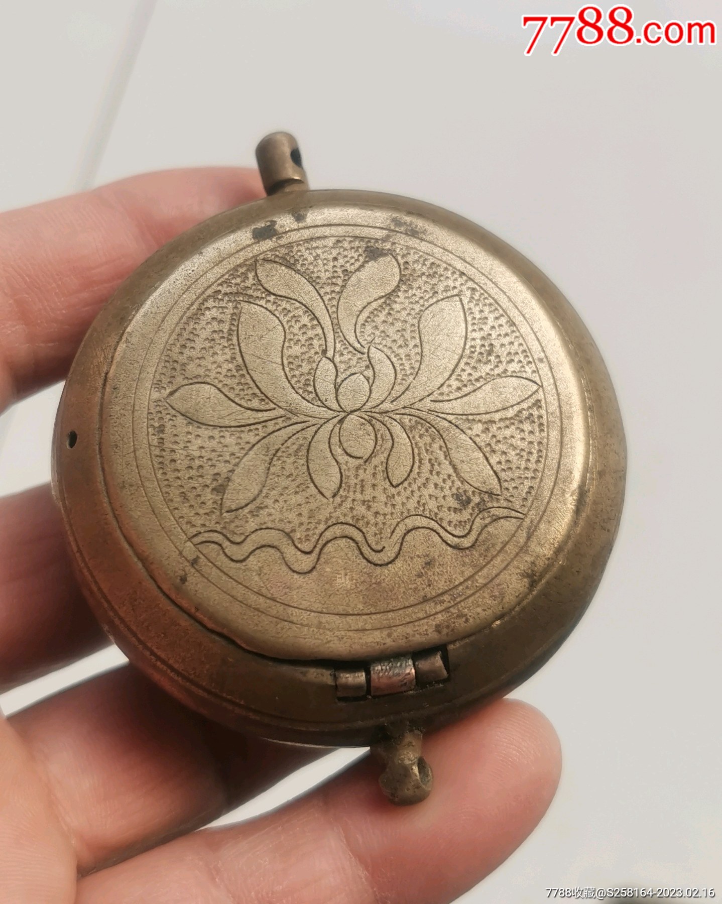 清代雙色銅煙膏盒_價(jià)格1658元_第1張_7788收藏__收藏?zé)峋€