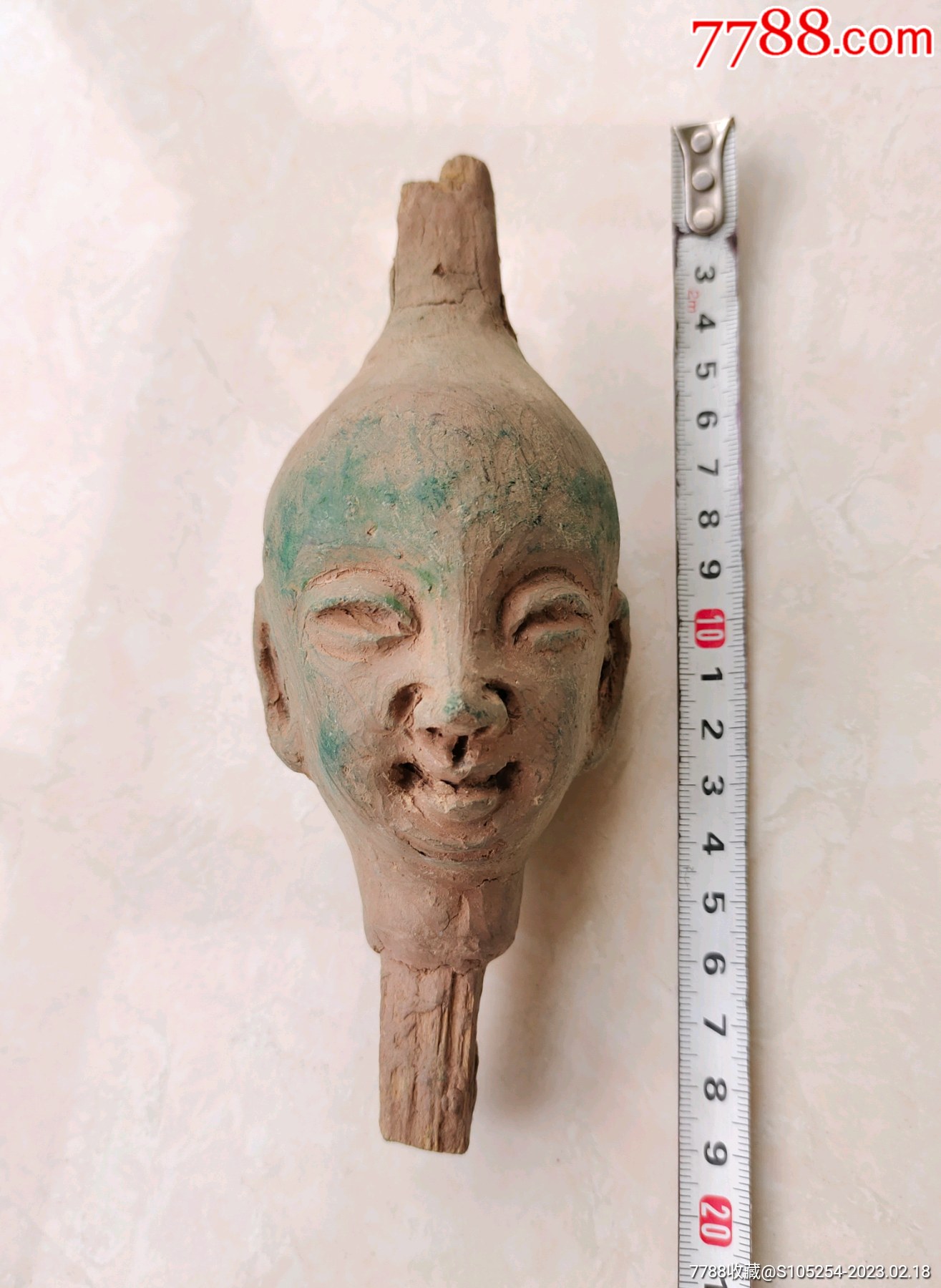 清代老泥塑人物-价格:260元-se92039674-泥人张/泥塑-零售-7788扑克牌