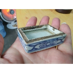 清代喜字青花双耳花瓶一对，老货保真_青花瓷_图片价格_收藏鉴定_7788钱币网