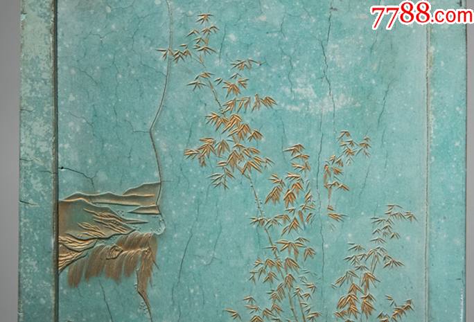 稀有清乾隆御用綠墨墨錠（鑒賞為主）注：真有喜歡的藏友想要，請事先聯(lián)系本人_價格38888元【雅亭軒】_第6張_7788收藏__收藏?zé)峋€