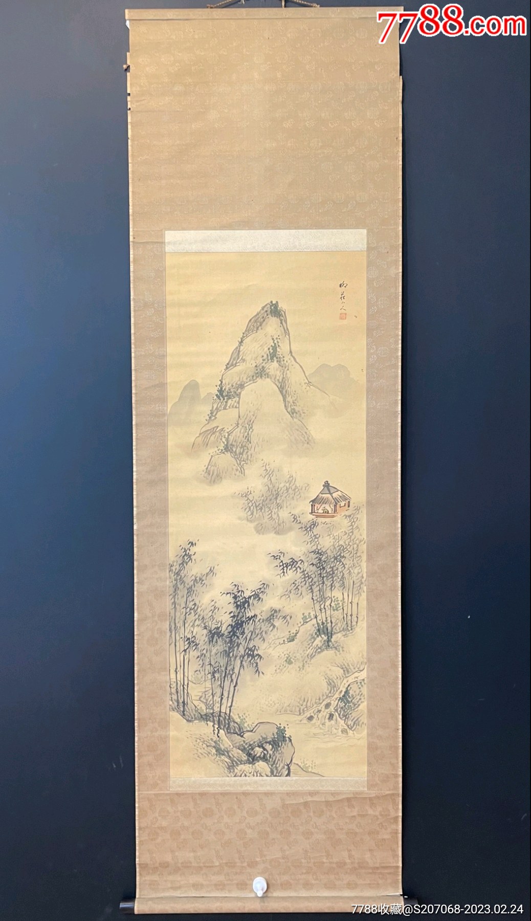 清代老山水画_山水国画原作_旧书收藏_回收价格_7788书籍