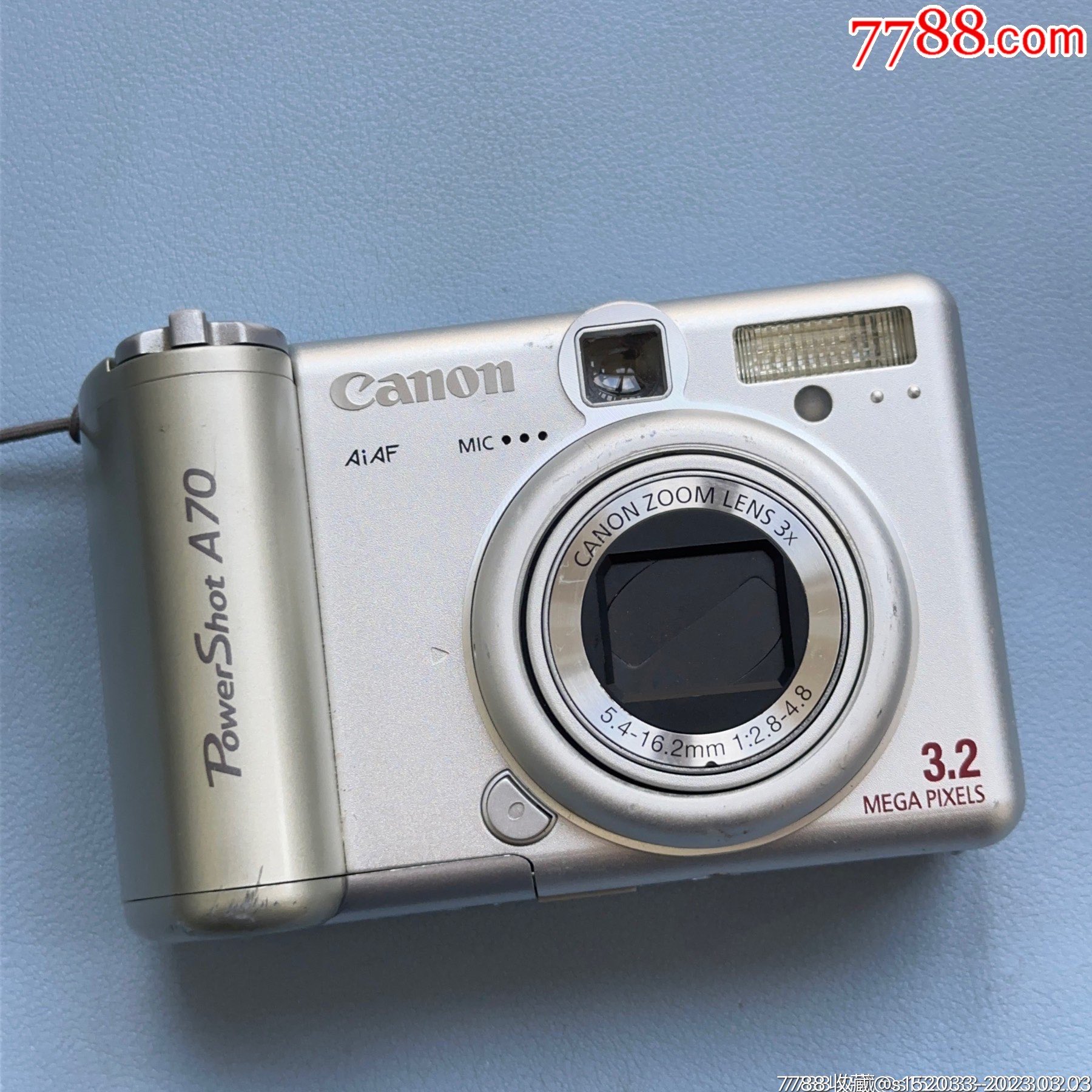 a70佳能ccd数码卡片相机便携自动傻瓜机复古怀旧情怀相机-价格:598元