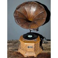 兑换206唱机原配唱头改装红宝石唱针的唱头可装进圆筒保护唱头_老唱机