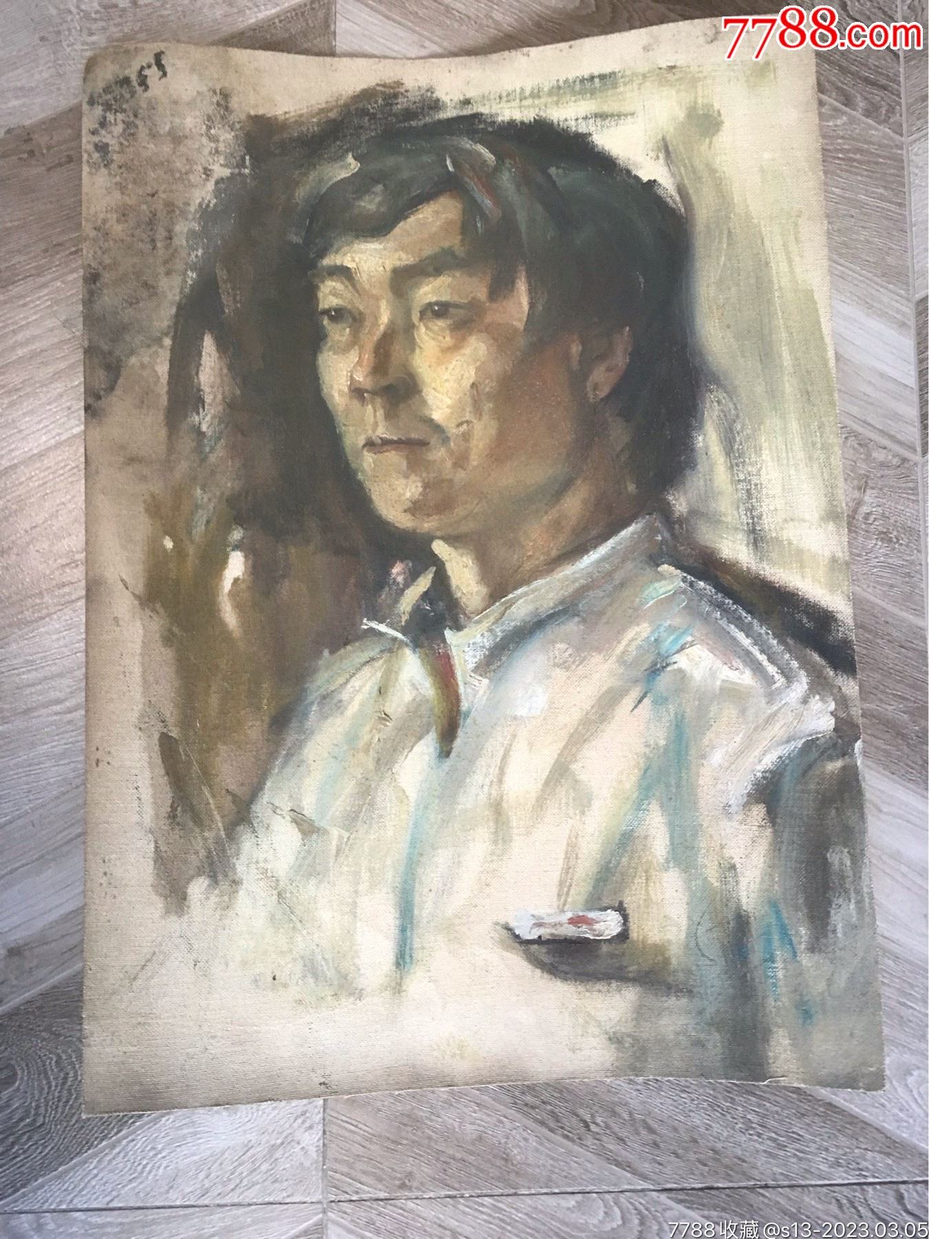 李朝友（毕业于浙江美院）周诗成教授学生-油画原画-7788红宝书