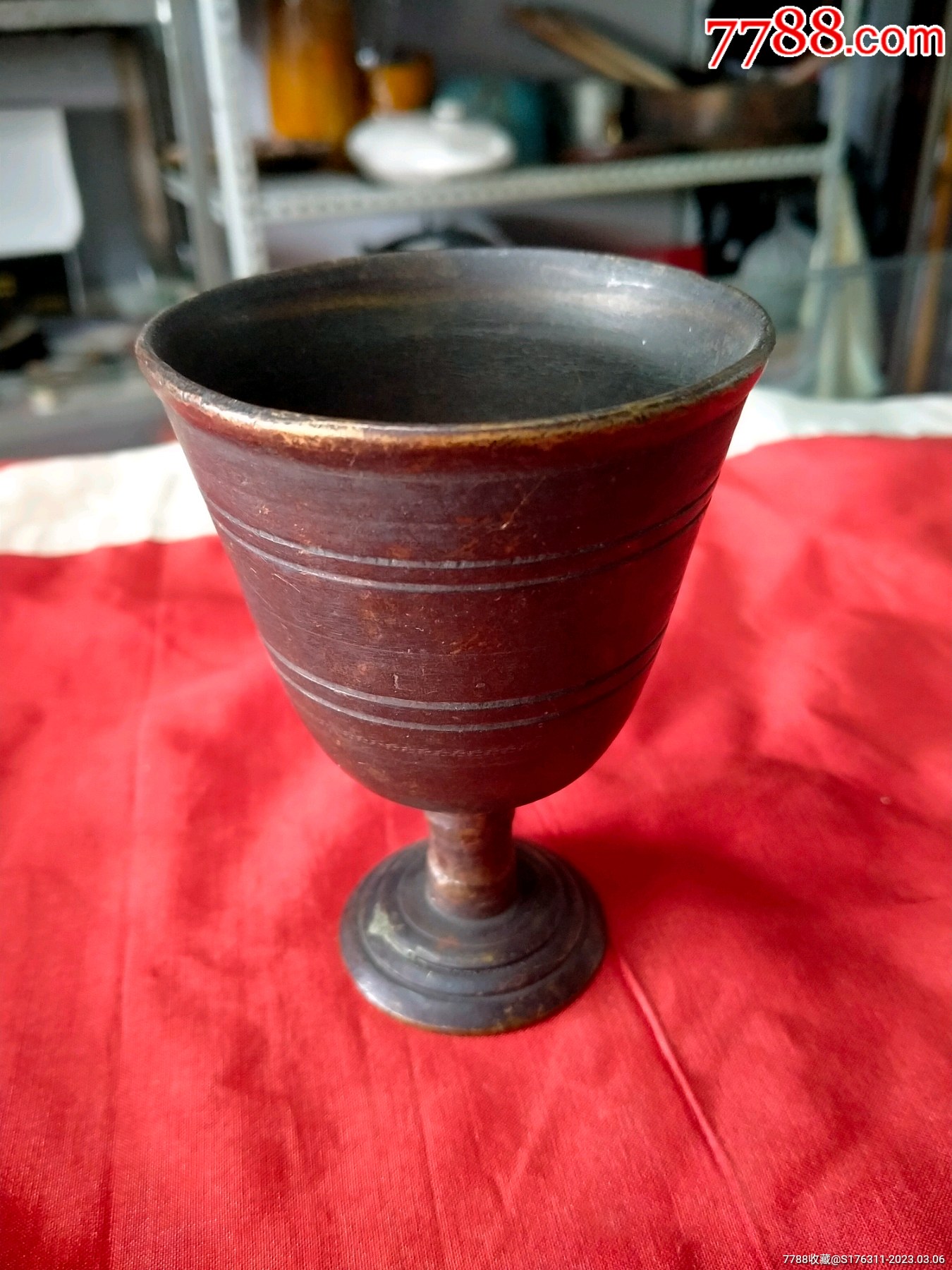 铜大酒盅-铜杂件-7788画报
