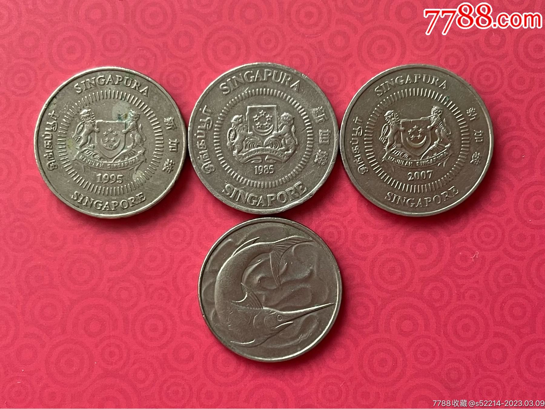 新加坡10元生肖纪念银币八枚拍卖成交价格及图片- 芝麻开门收藏网