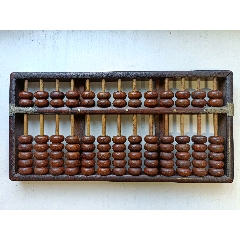 回流赛璐璐算盘一个品相如图所示s13