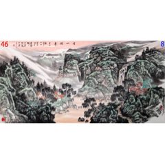 王巨亭国画真迹作品价格多少钱一平尺