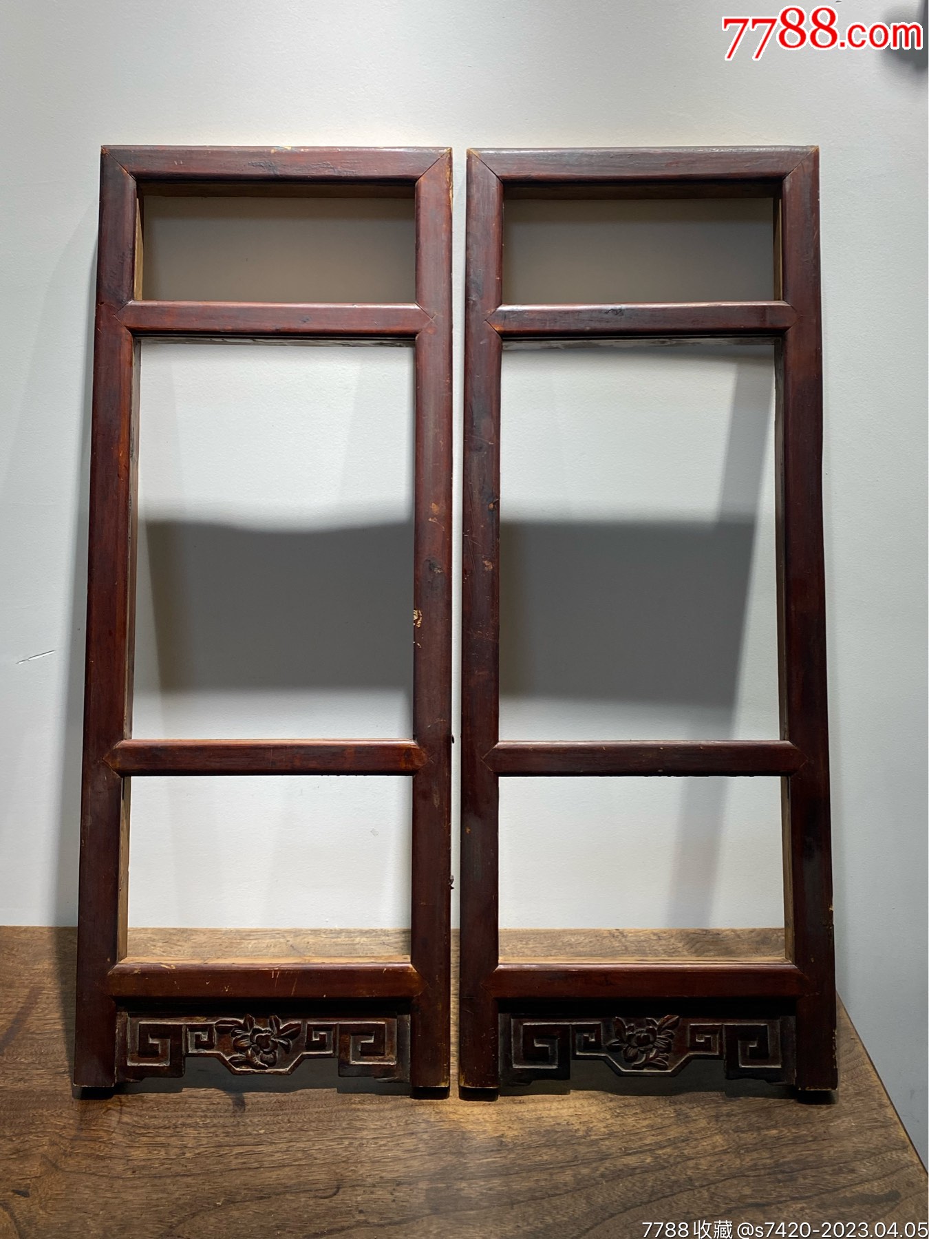 特价,清代精美木雕,画框.挂屏一对-价格:168元-se93091261-木雕花板-零售-7788收藏__收藏热线