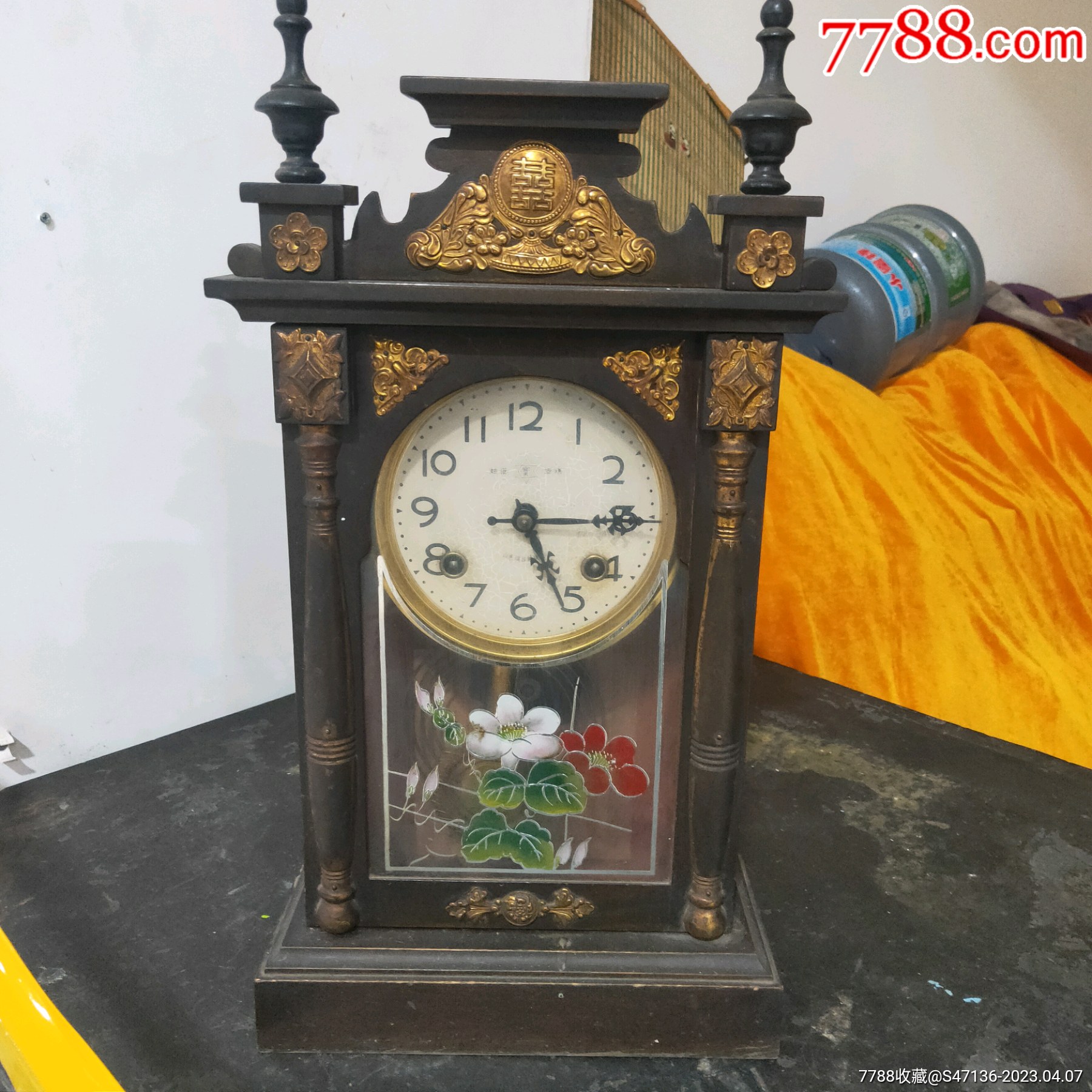 民国宝字牌座钟