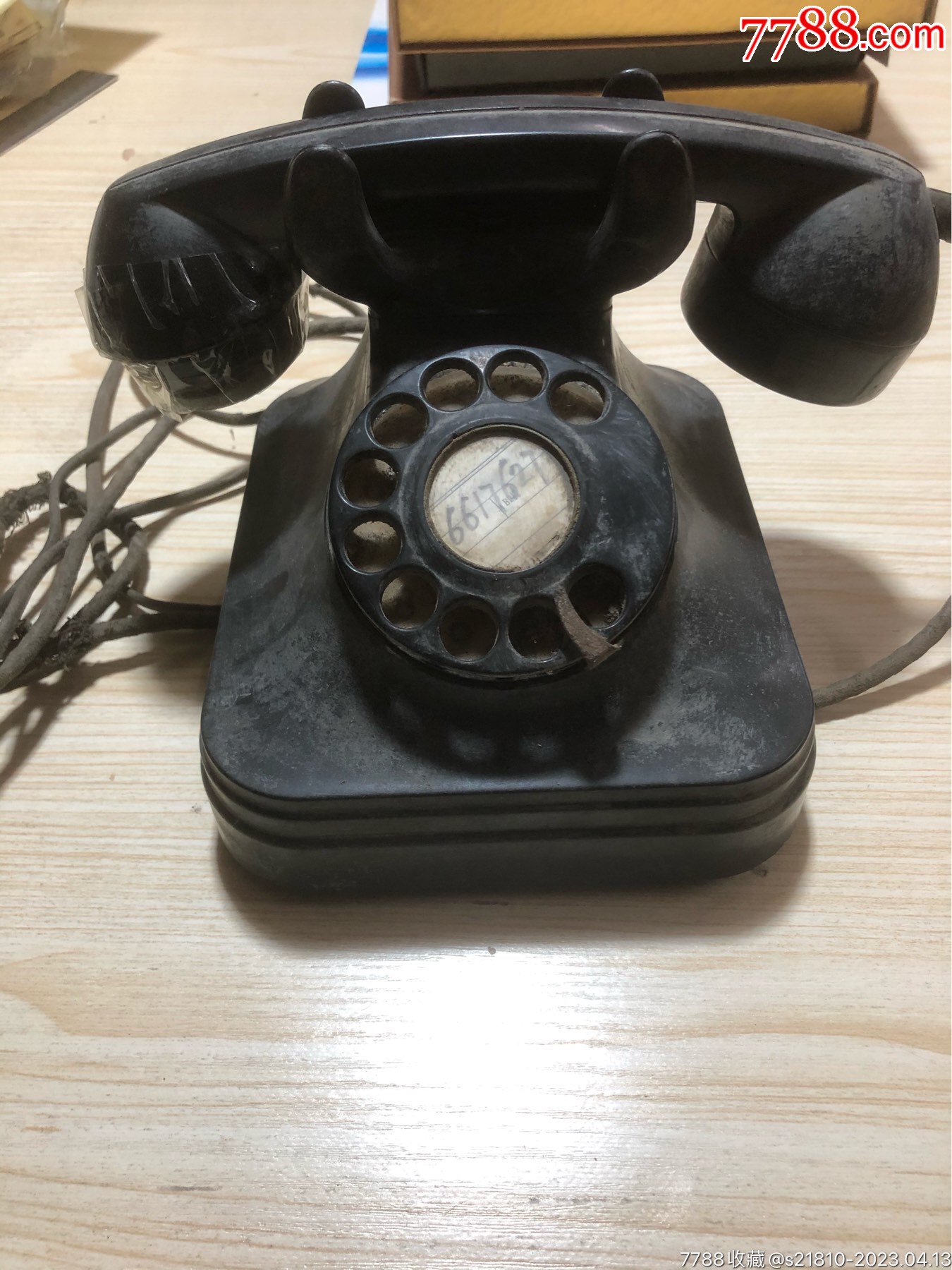 1910年代欧洲老式KTAS手摇磁石电话机怀旧民俗收藏_旧电话机_吉祥如意淘【7788收藏__收藏热线】