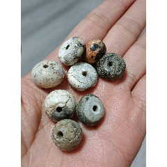 高古火贡玛瑙珠一堆