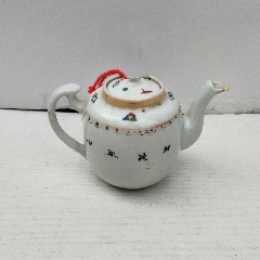 民国粉彩瓷壶小茶壶