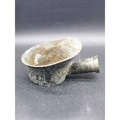 清代王大有款铜熨斗