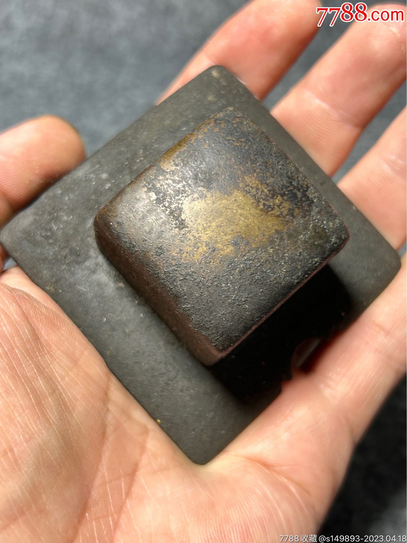 清代压宝铜盒_价格1500元_第1张_7788收藏__收藏热线