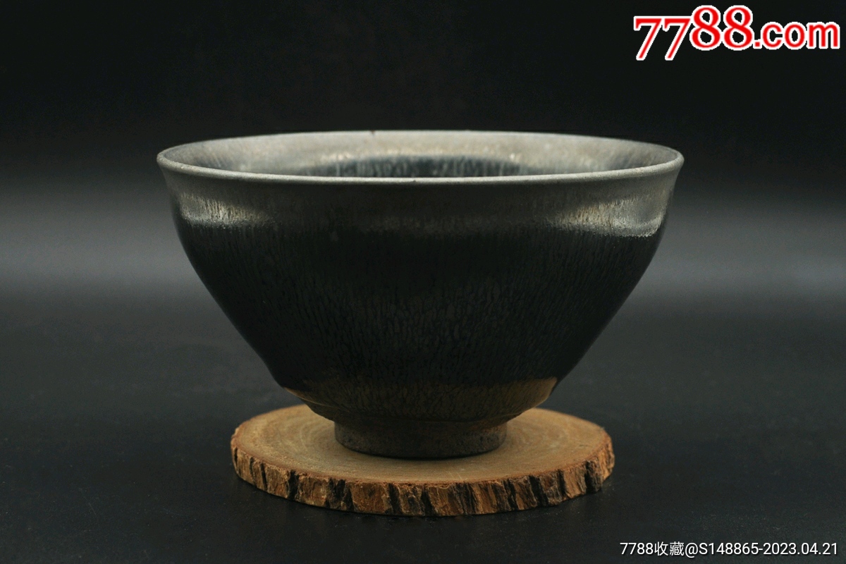 天目茶盏,建窑建盏,乌金玉豪天目茶盏-价格:8600元-se93425950-黑瓷/天目瓷-零售-7788收藏__收藏热线
