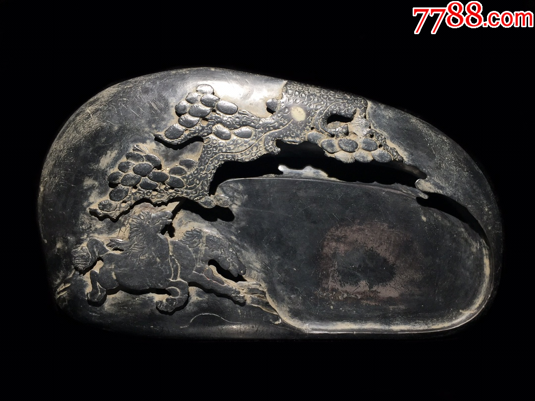 旧藏端砚:整砚随形而琢-价格:4280元-se93487381-其他砚台-零售-7788收藏__收藏热线