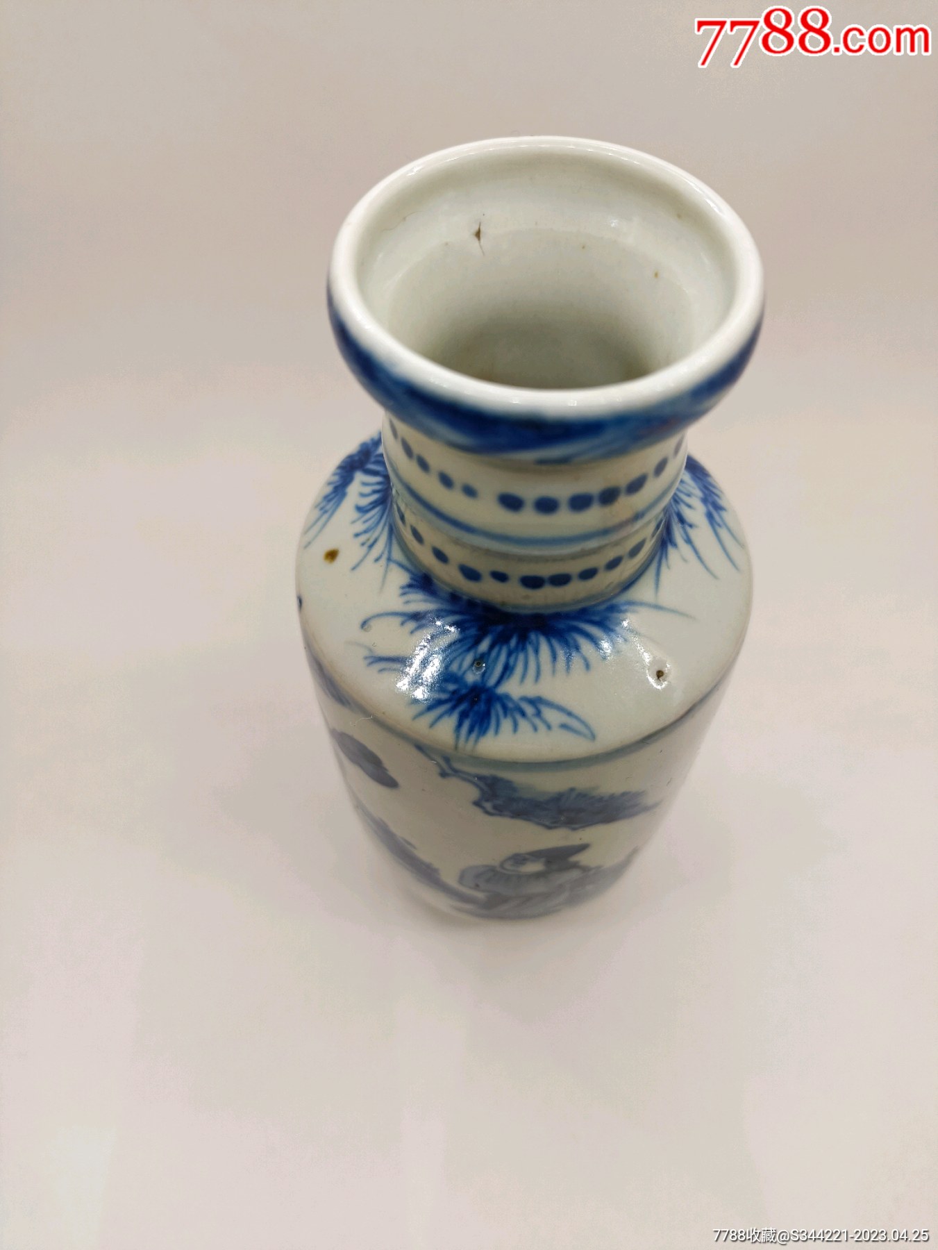 雙藍(lán)圈青花人物鼻煙壺母壺_價(jià)格13999元【永和堂雜項(xiàng)】_第4張_7788收藏__收藏?zé)峋€