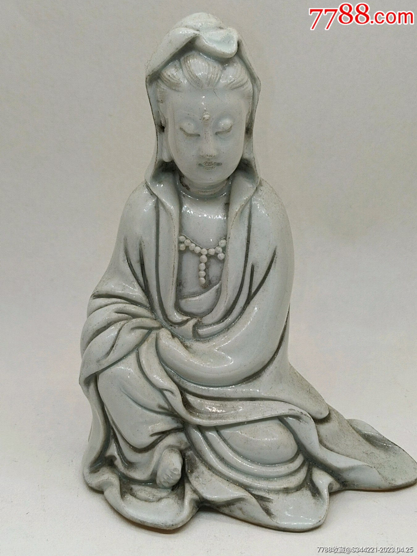 清德化白瓷觀音_價格850元【永和堂雜項】_第1張_7788收藏__收藏熱線